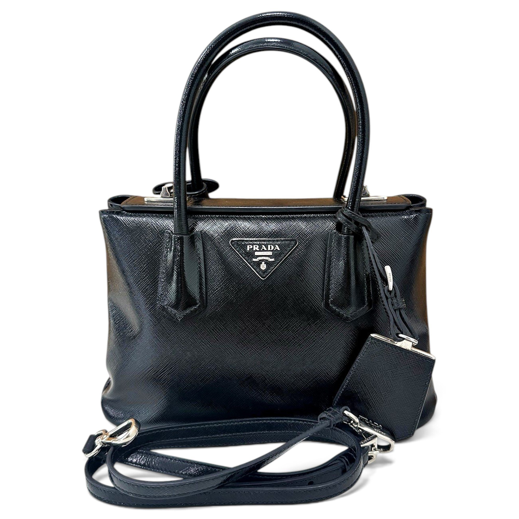 Leather handbag
