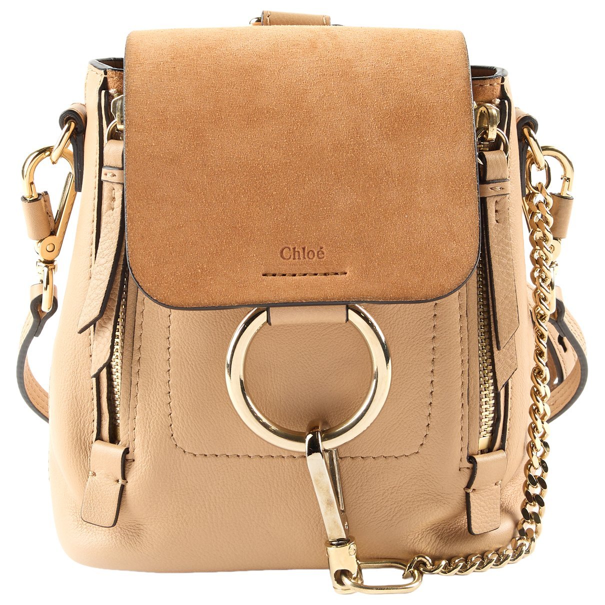 Faye leather backpack
