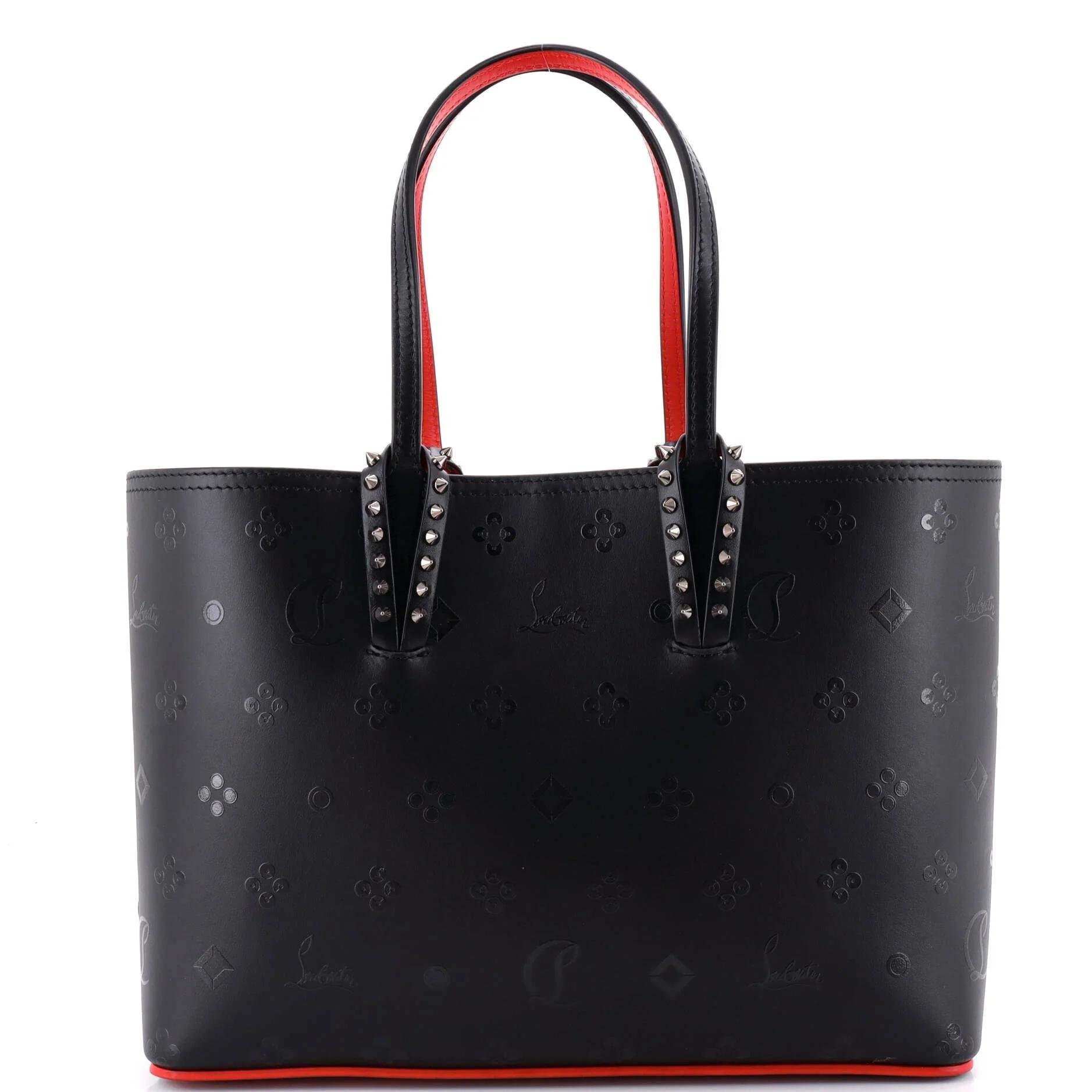 Leather tote