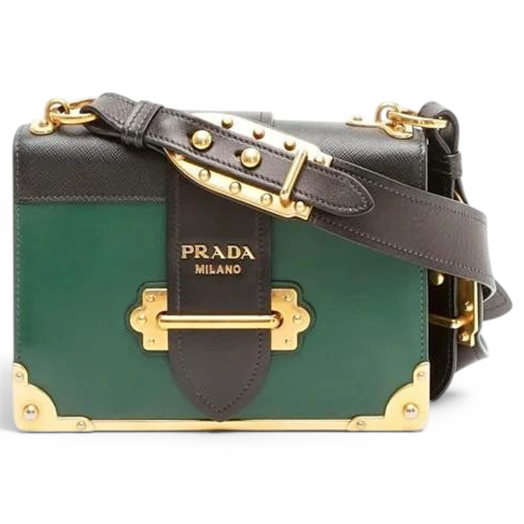 Cahier leather crossbody bag