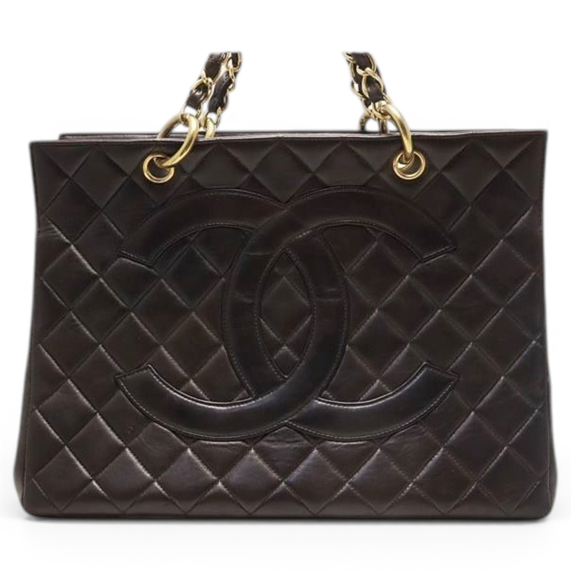Leather tote
