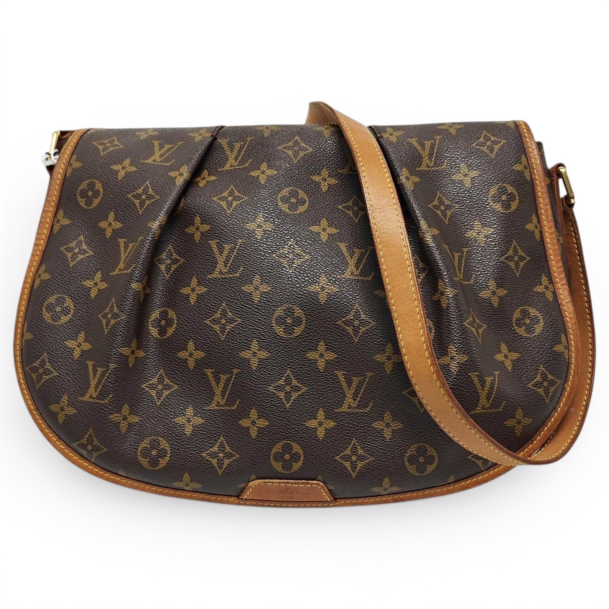 Menilmontant leather handbag