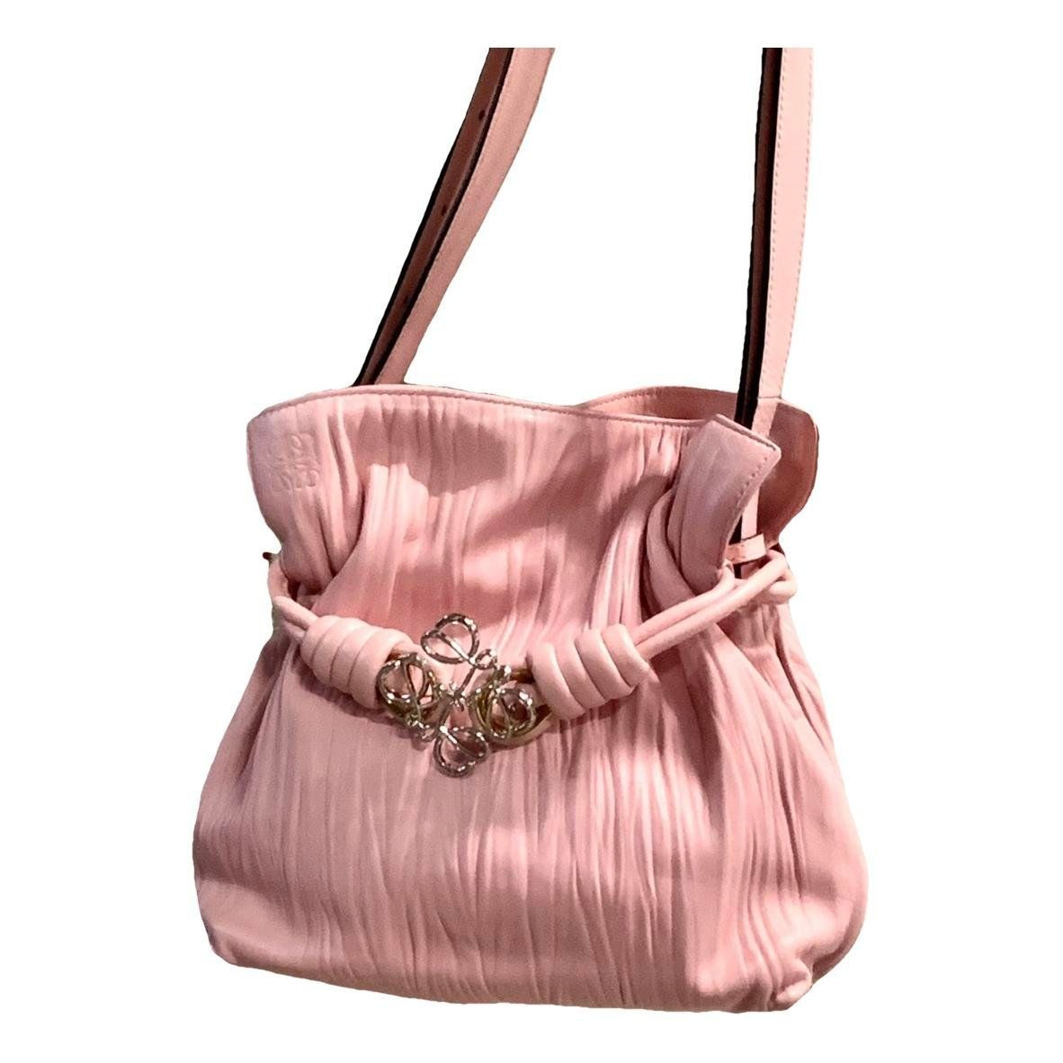 Flamenco leather handbag