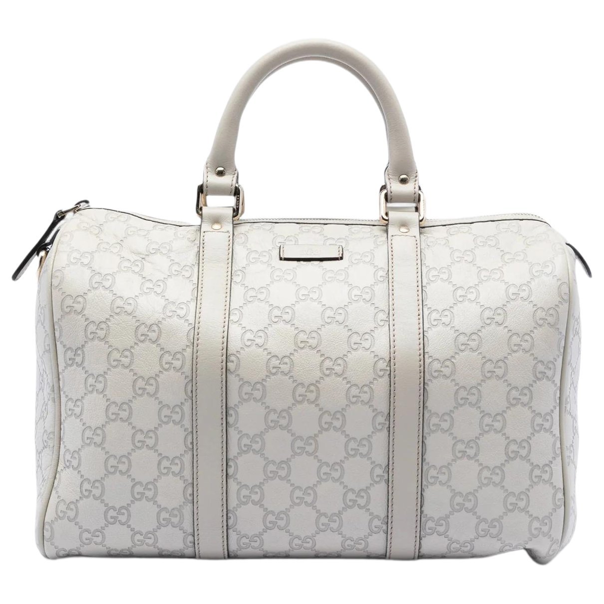 Boston leather handbag