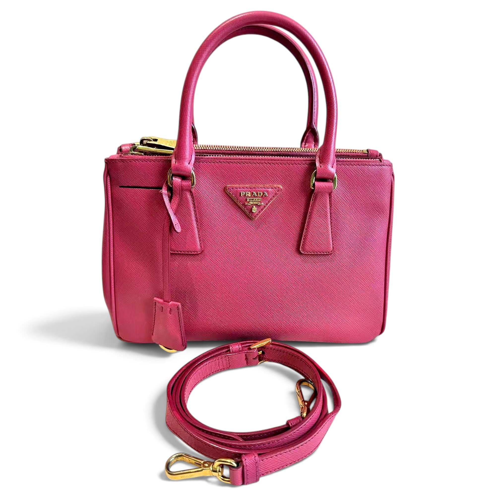 Galleria leather handbag