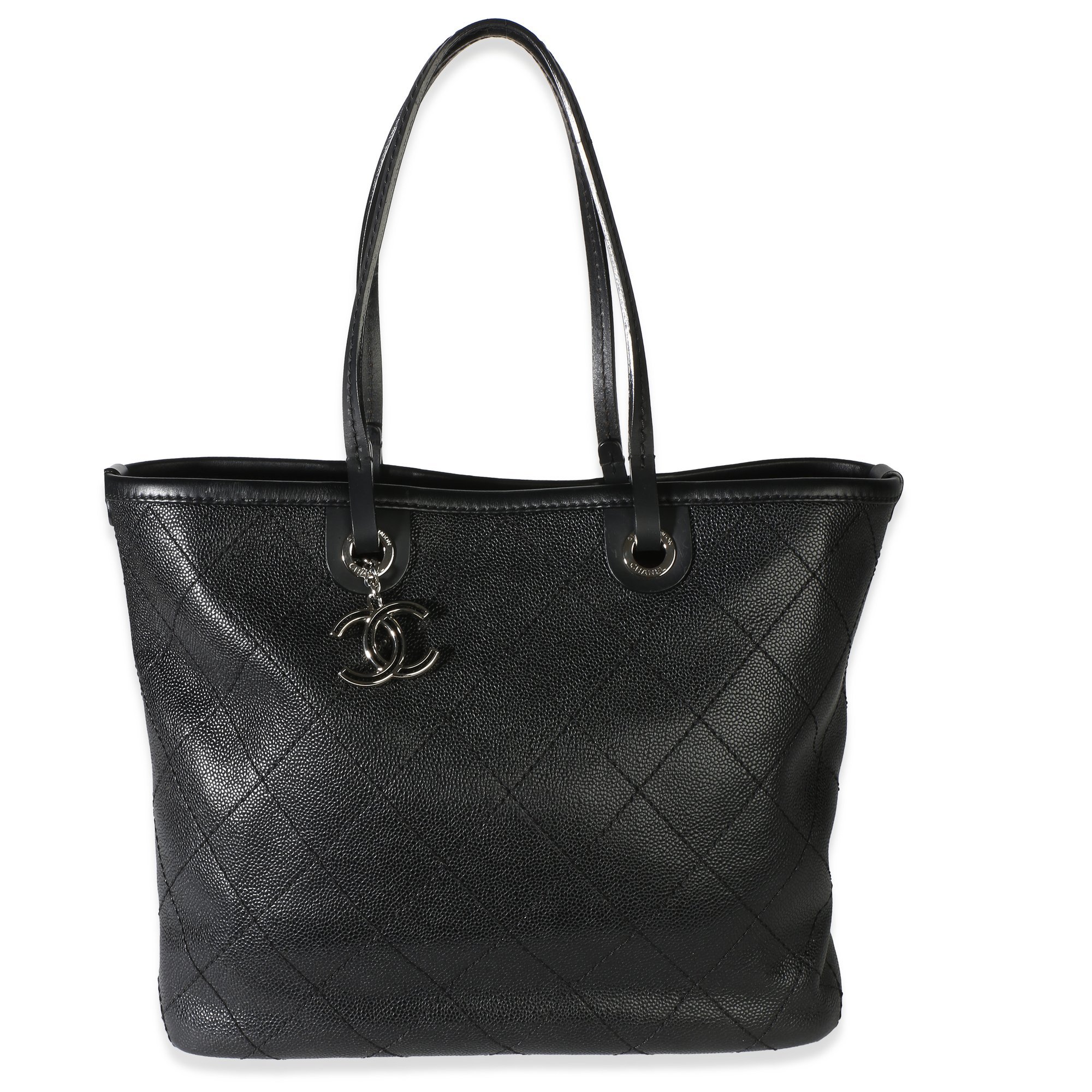 Leather tote