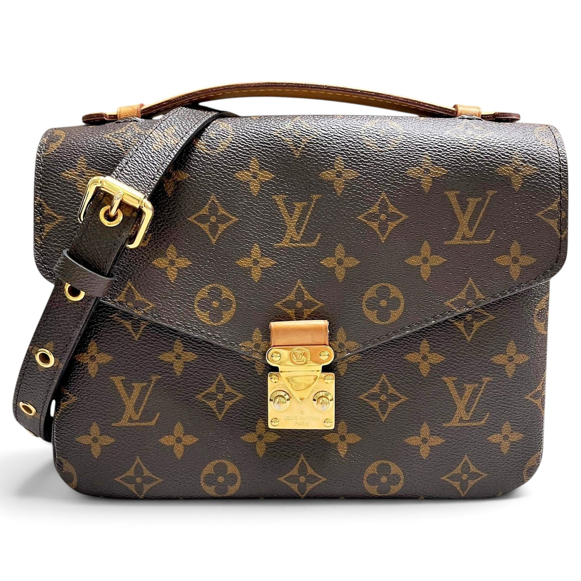 Metis leather handbag