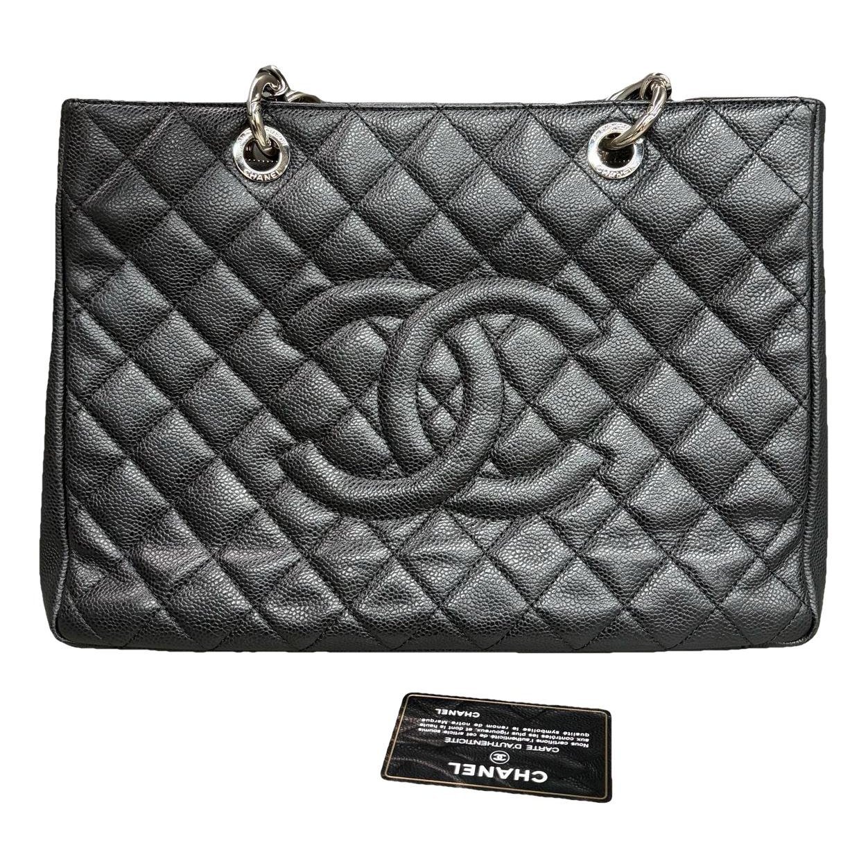 Grand shopping leather handbag