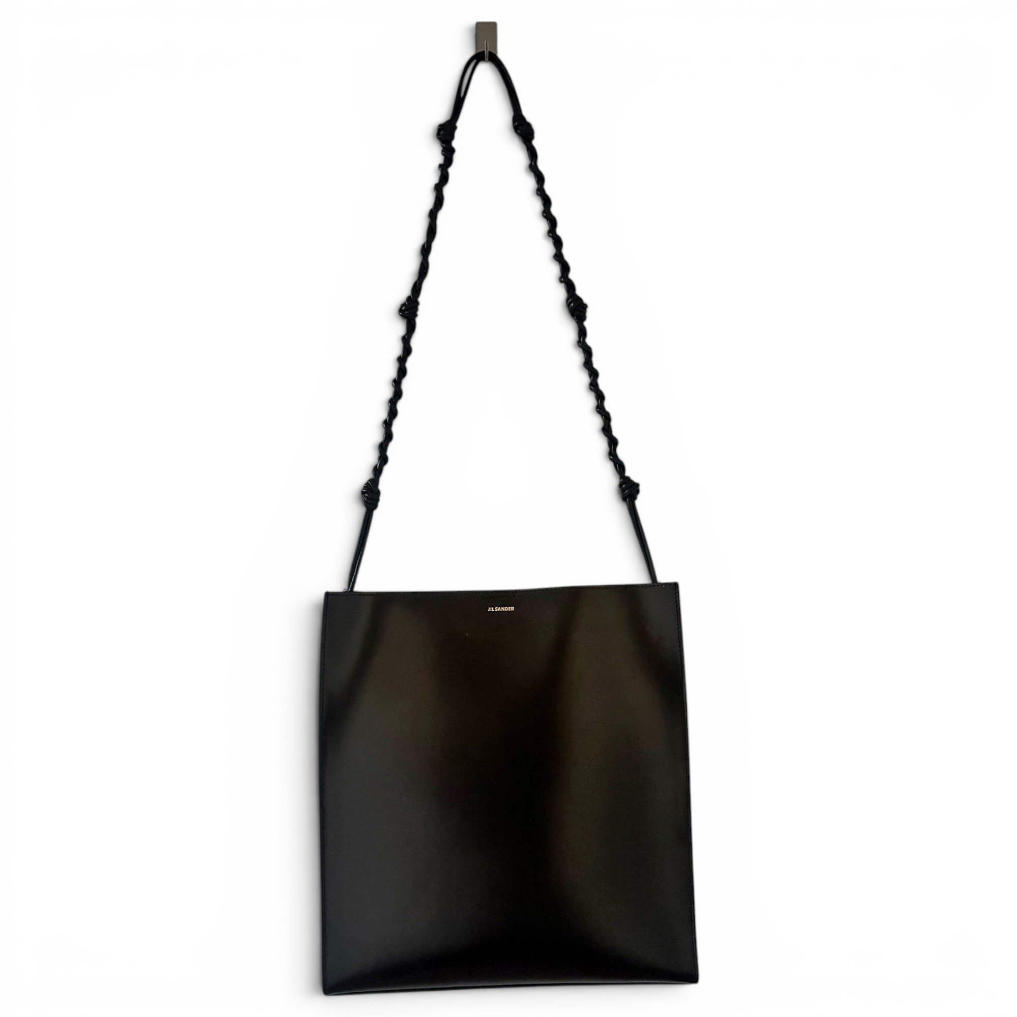 Tangle leather crossbody bag