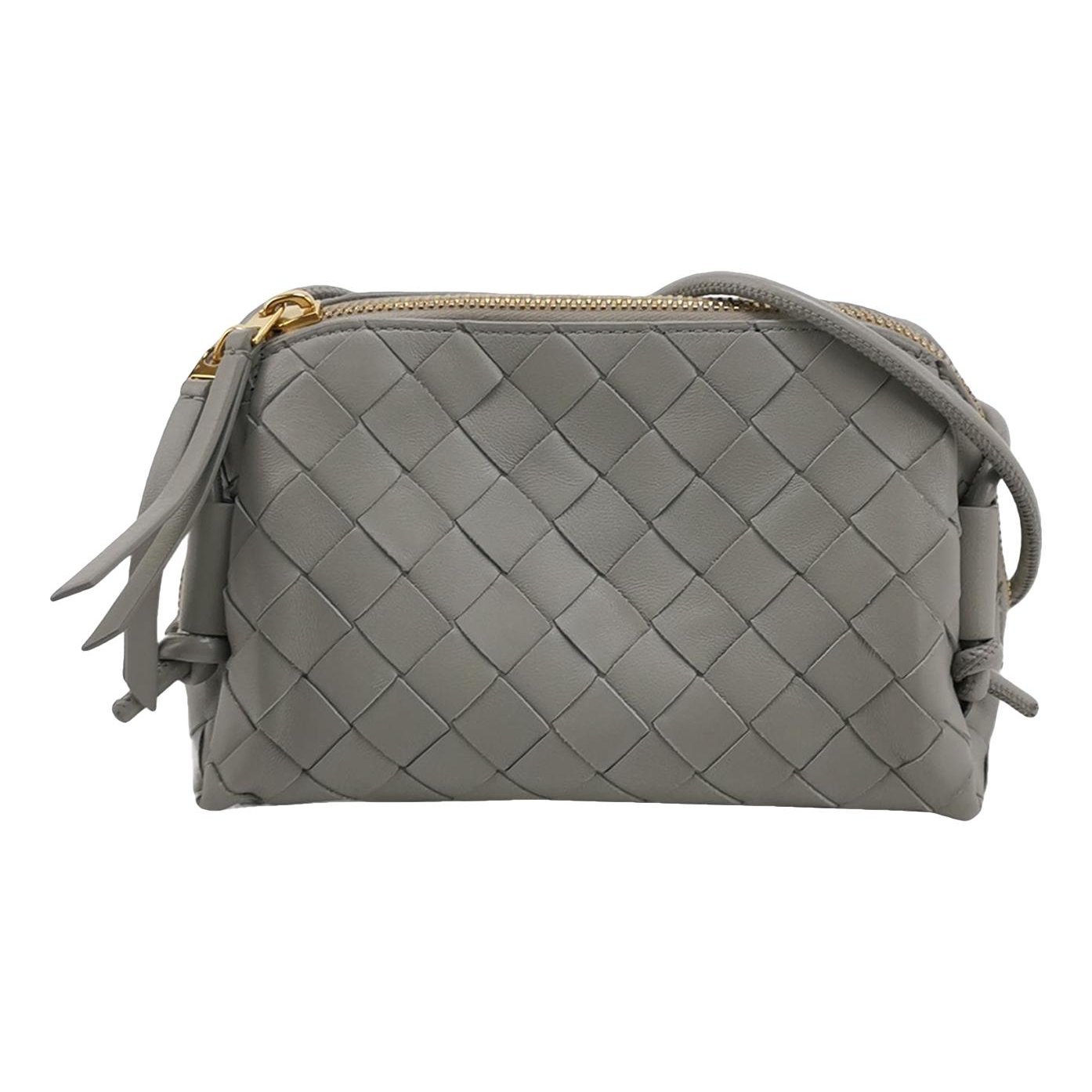Loop leather handbag