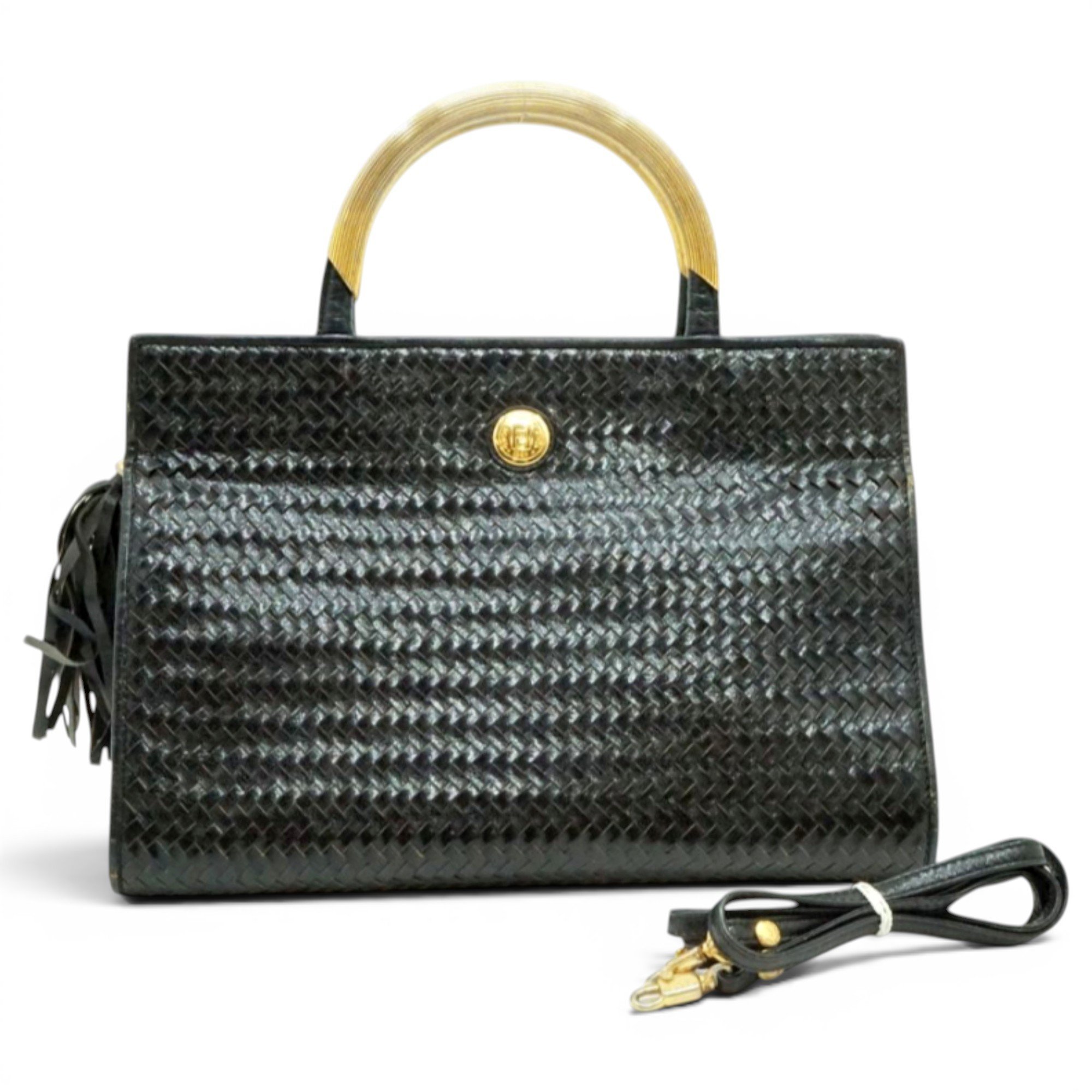 Leather handbag