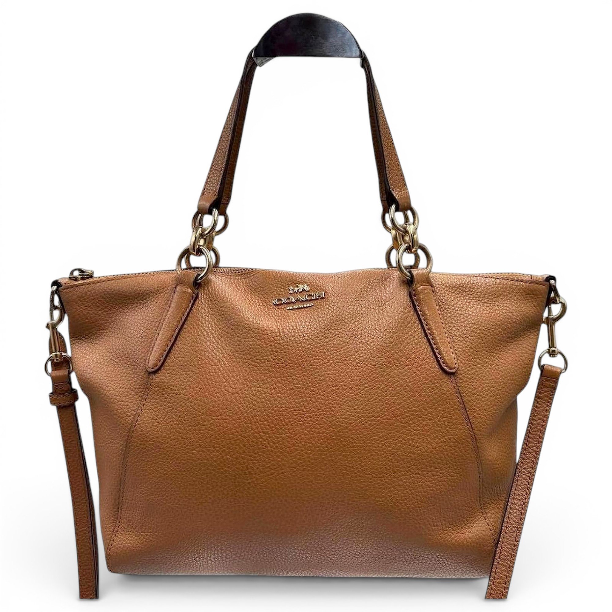 Leather tote