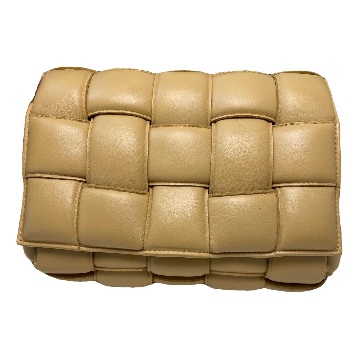 Cassette Padded leather handbag
