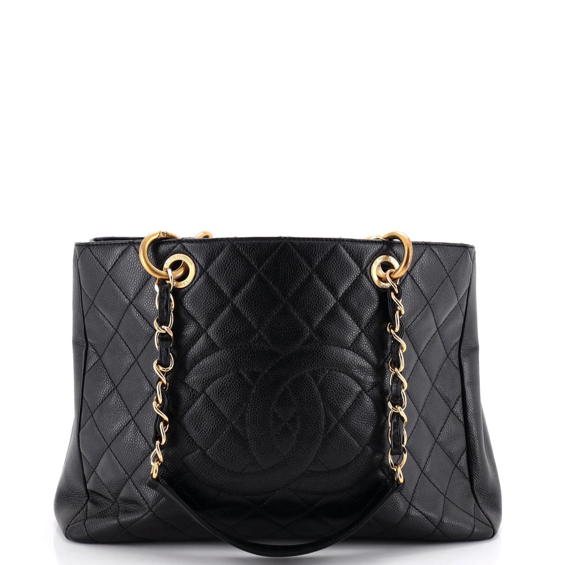 Classic CC Shopping leather tote