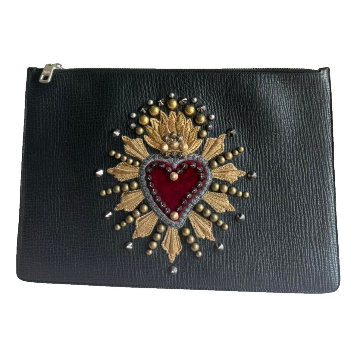 Sicily leather clutch bag