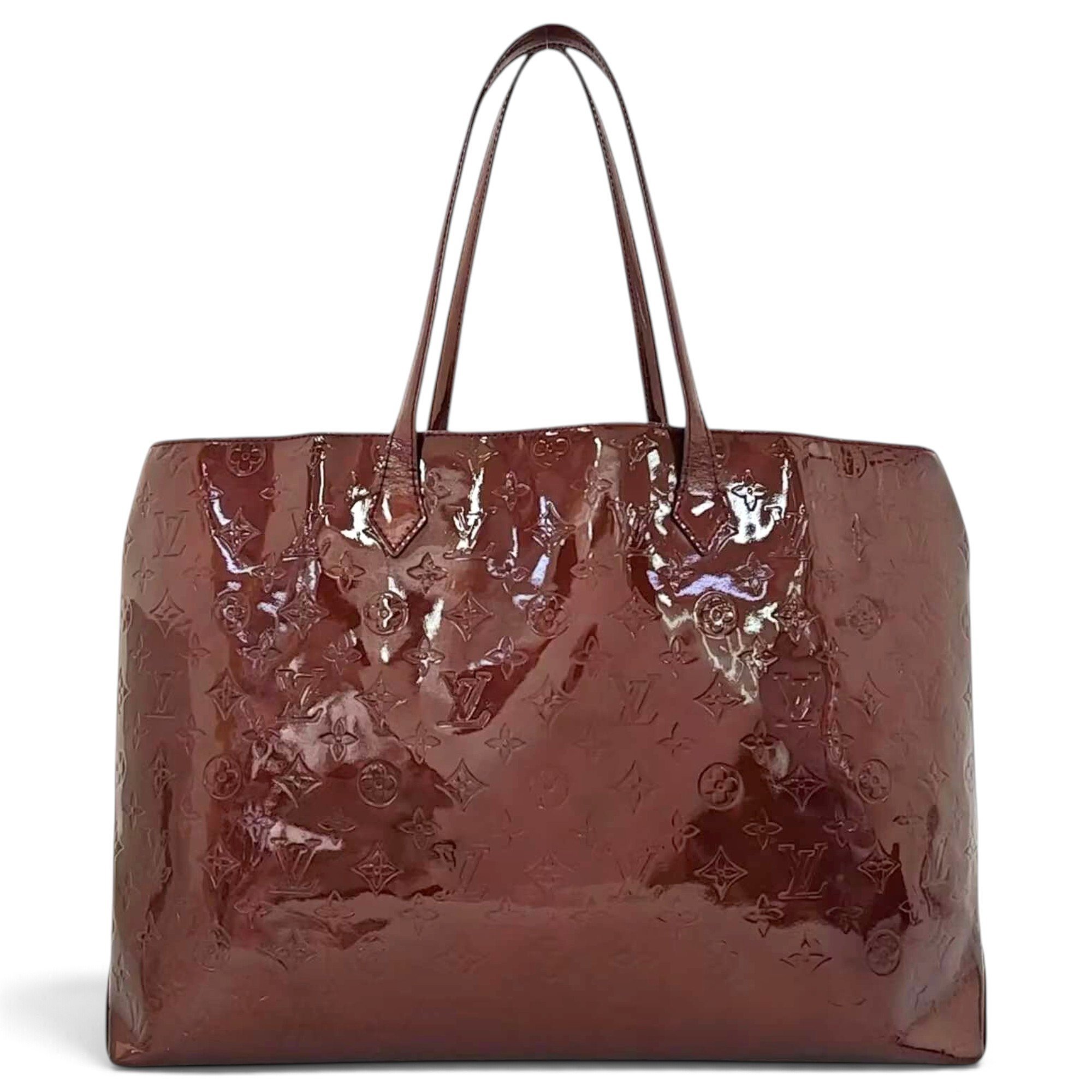 Leather tote