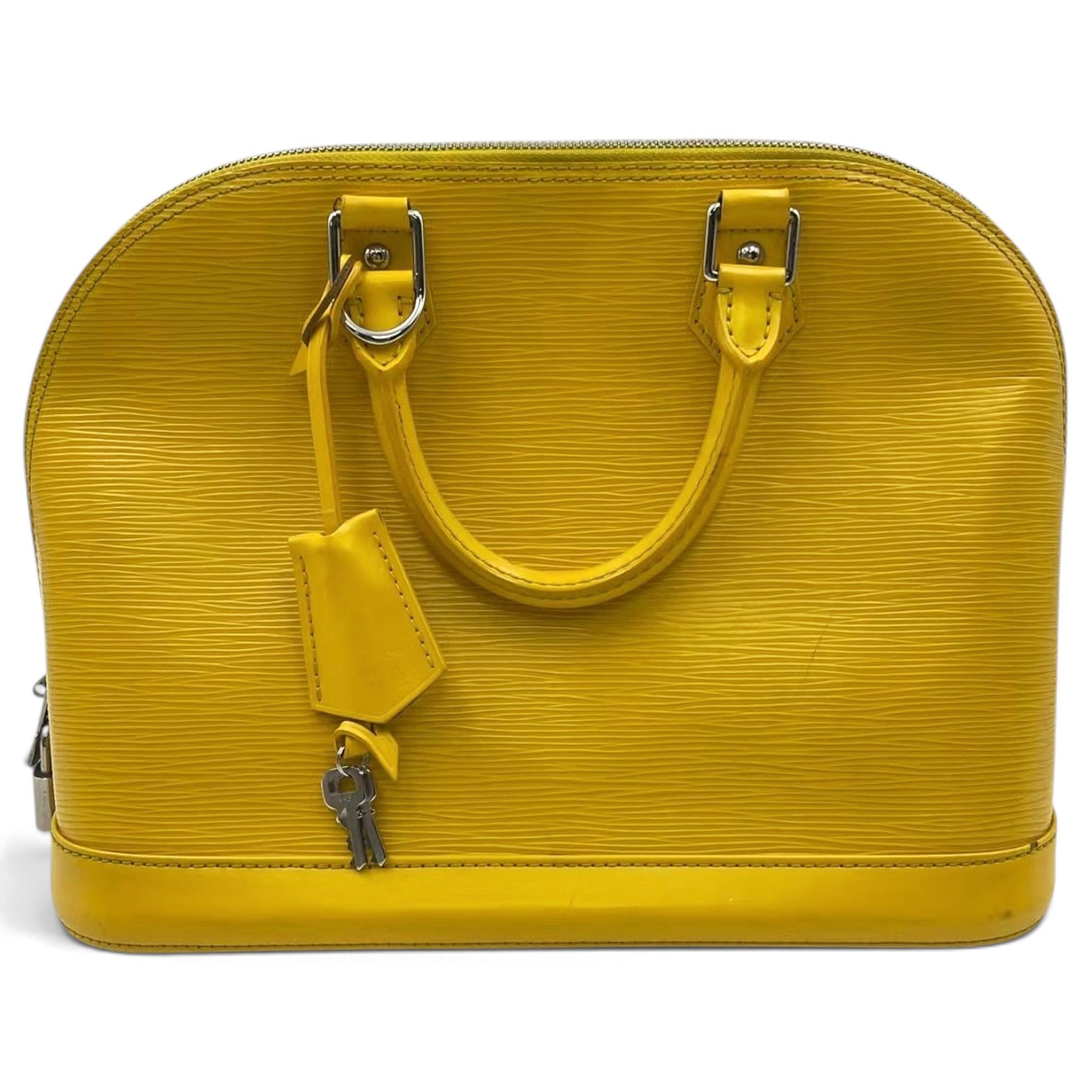 Alma leather handbag