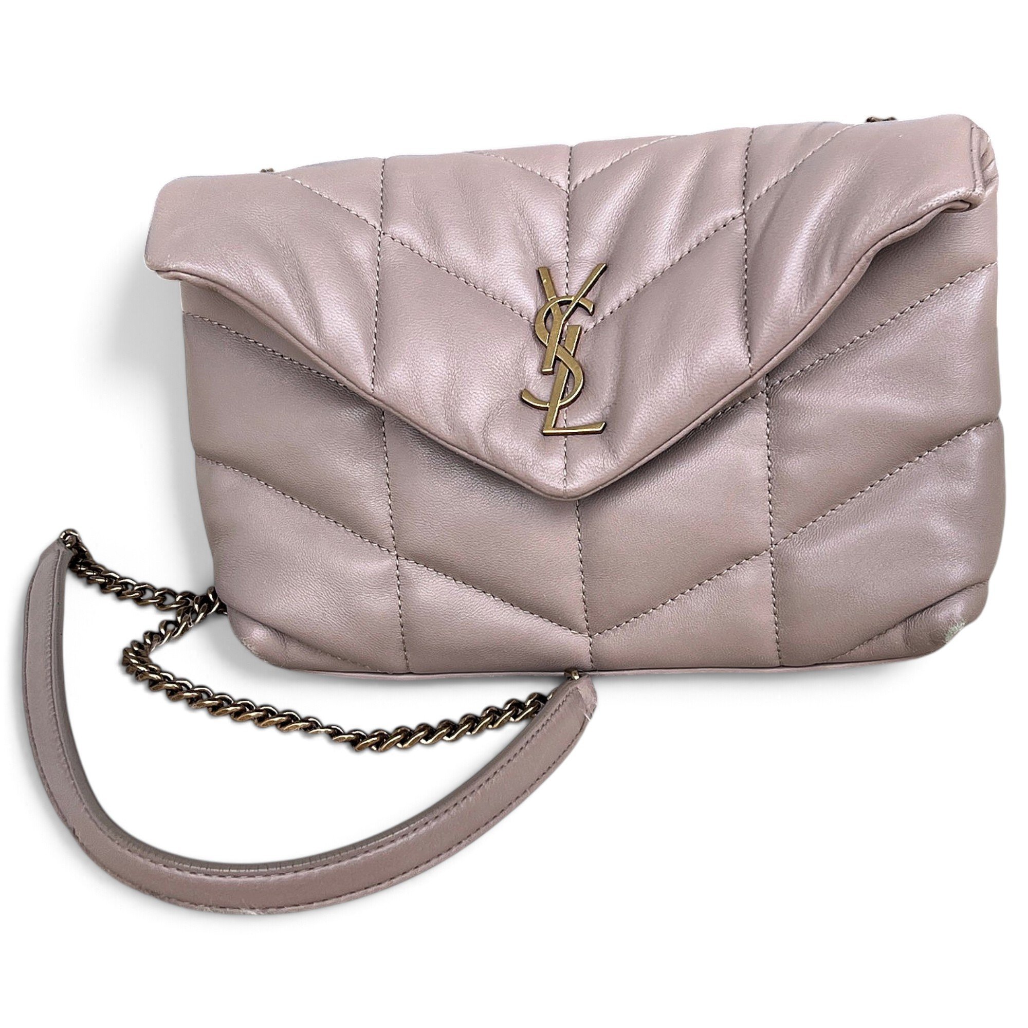 Saint Laurent Loulou Puffer leather crossbody bag