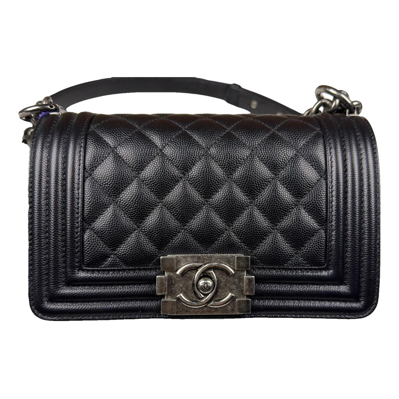 Boy leather crossbody bag