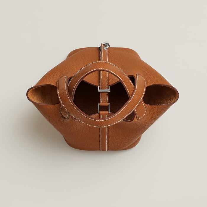 Gold Picotin Lock 18 Bag
