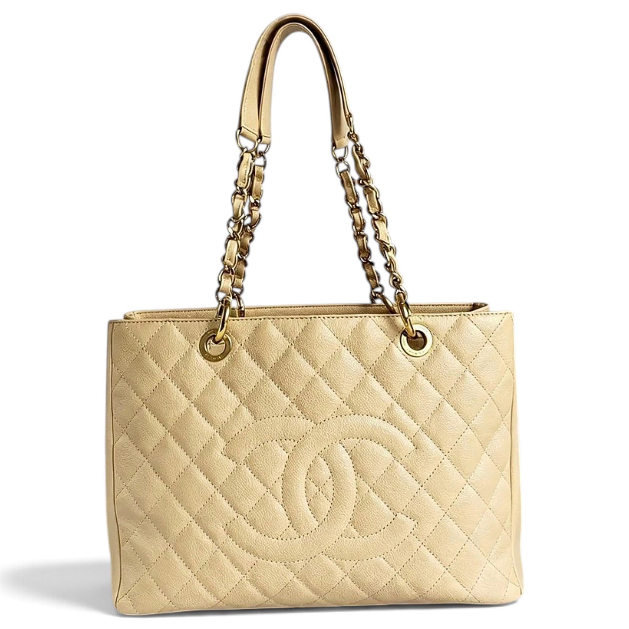 Grand shopping leather handbag