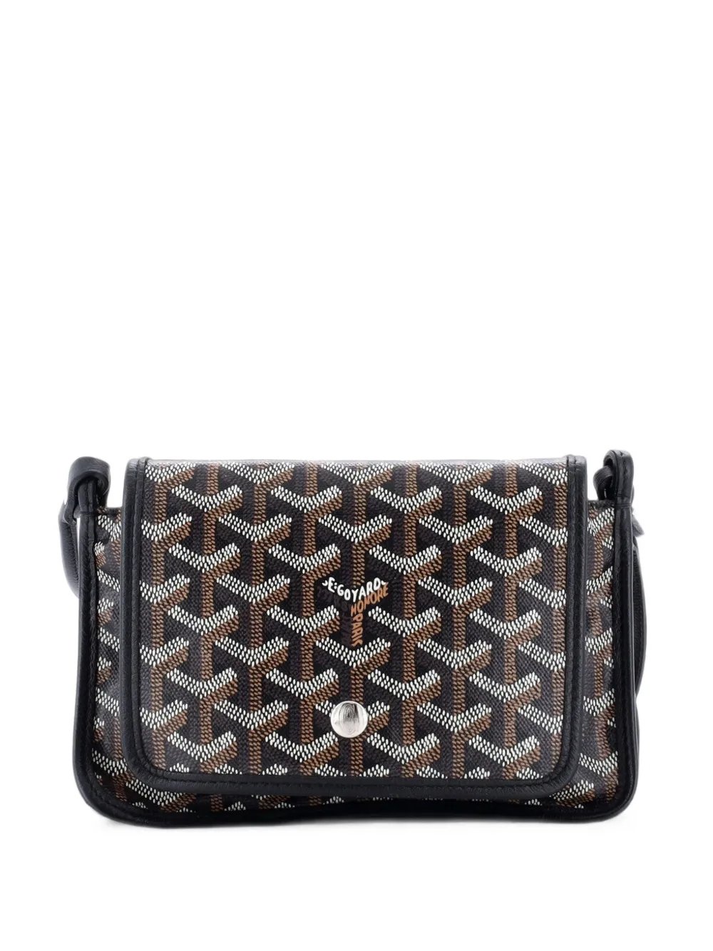 Goyard Plumet Clutch Wallet Coated Canvas crossbody bag