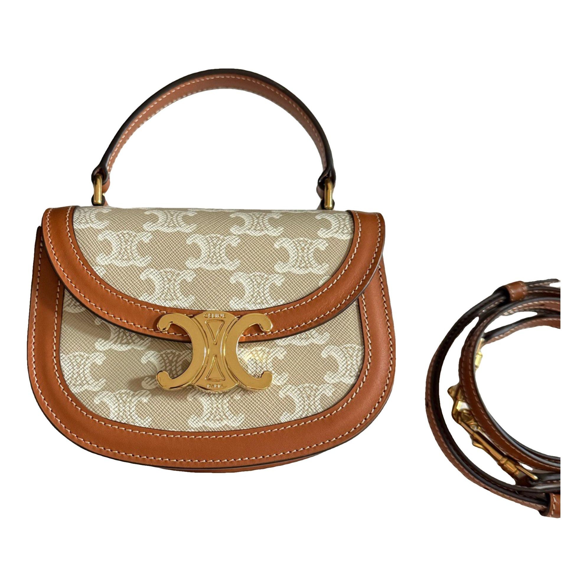 Clea leather handbag