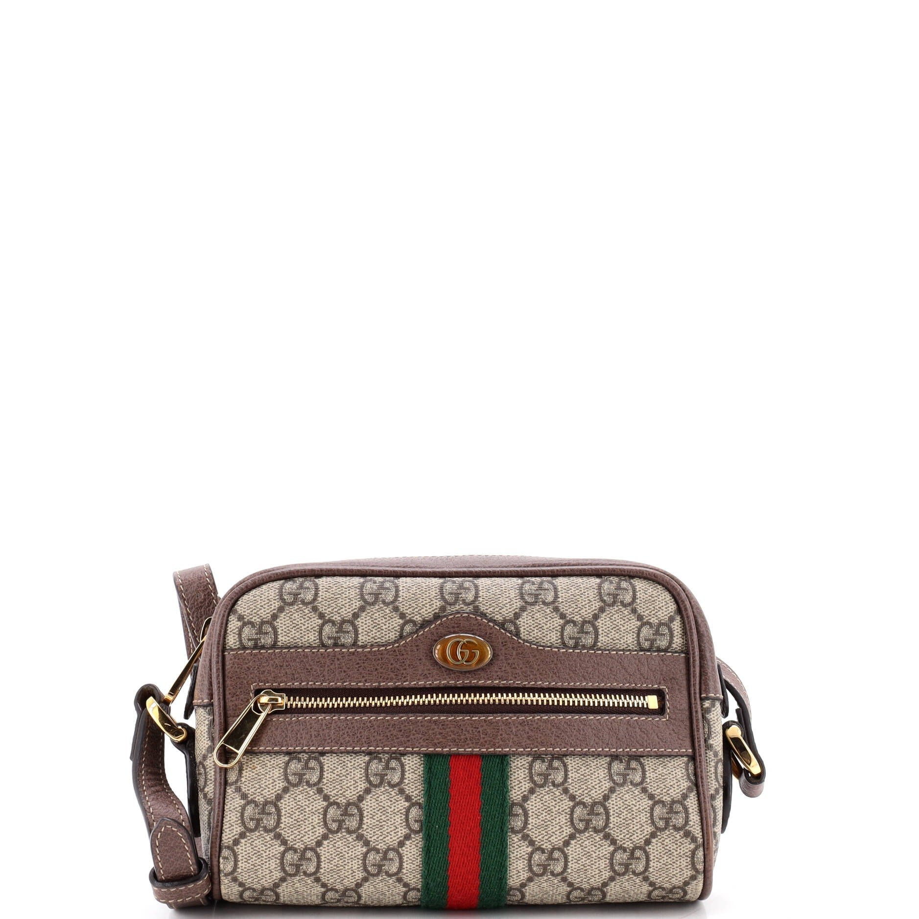 Ophidia Shoulder Bag GG Coated Canvas Mini