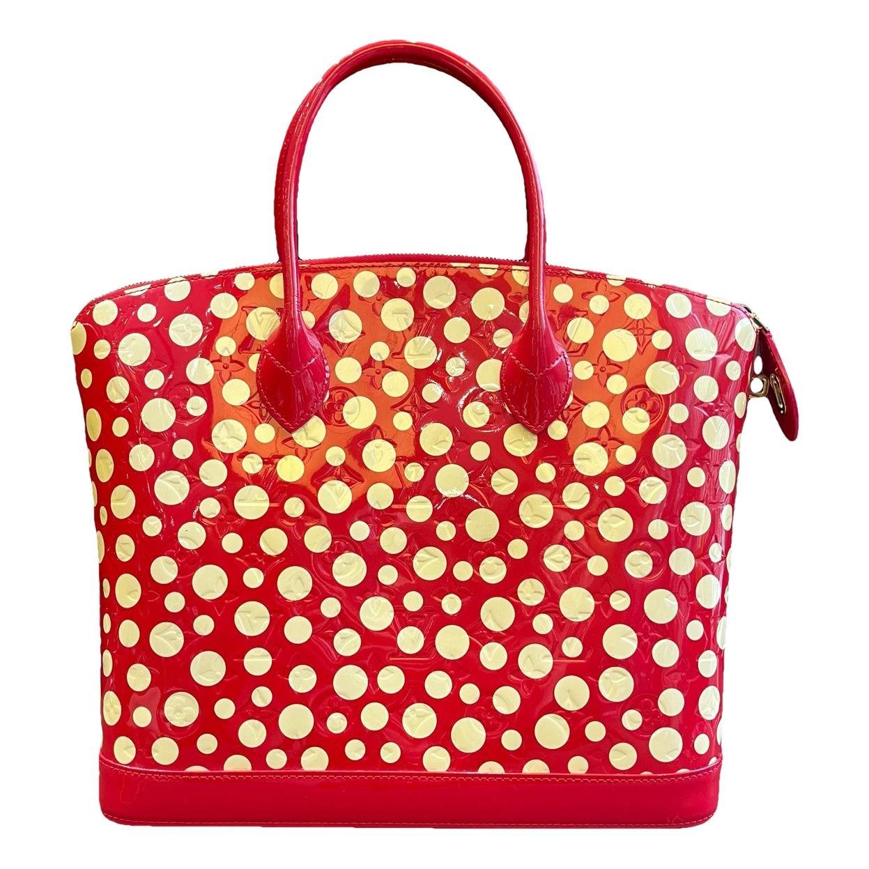 Lockit patent leather handbag