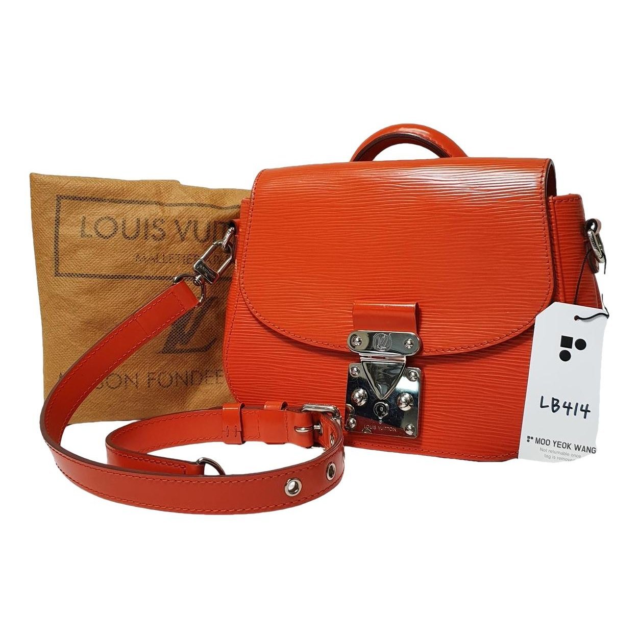 Leather handbag
