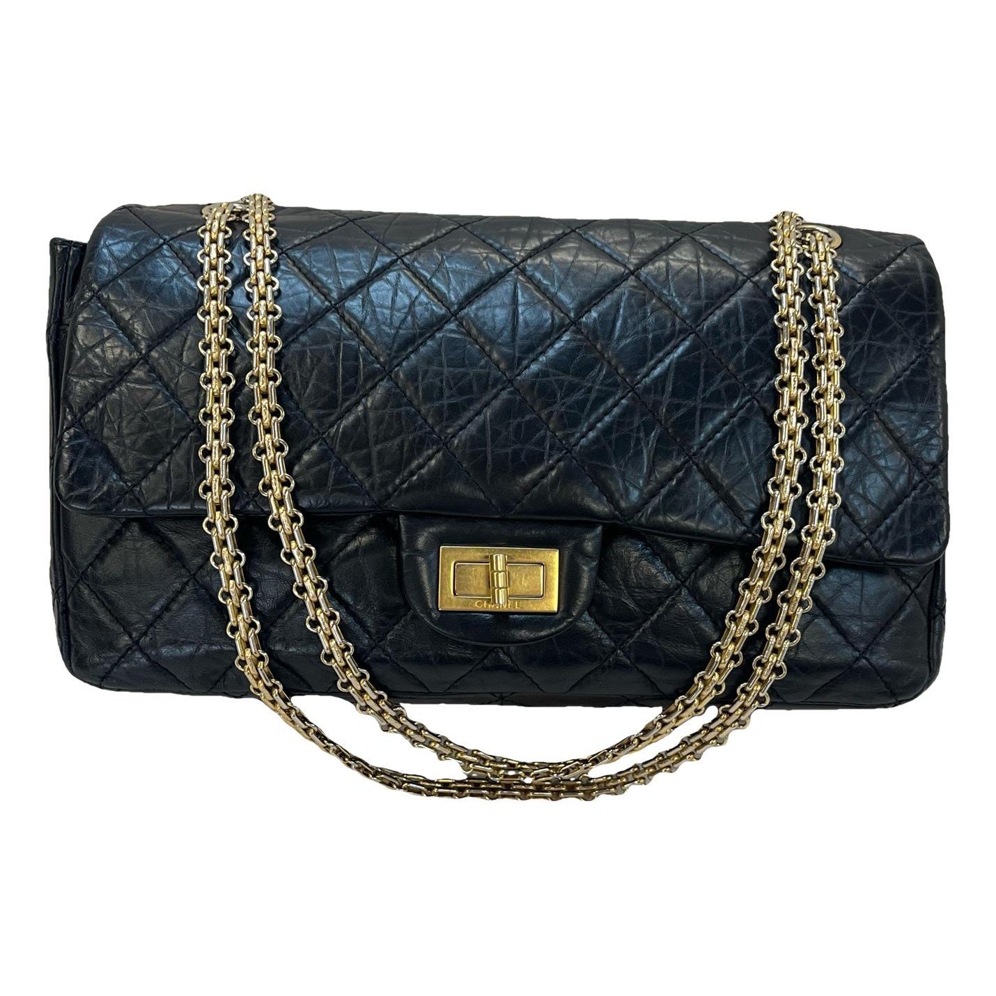 2.55 leather handbag