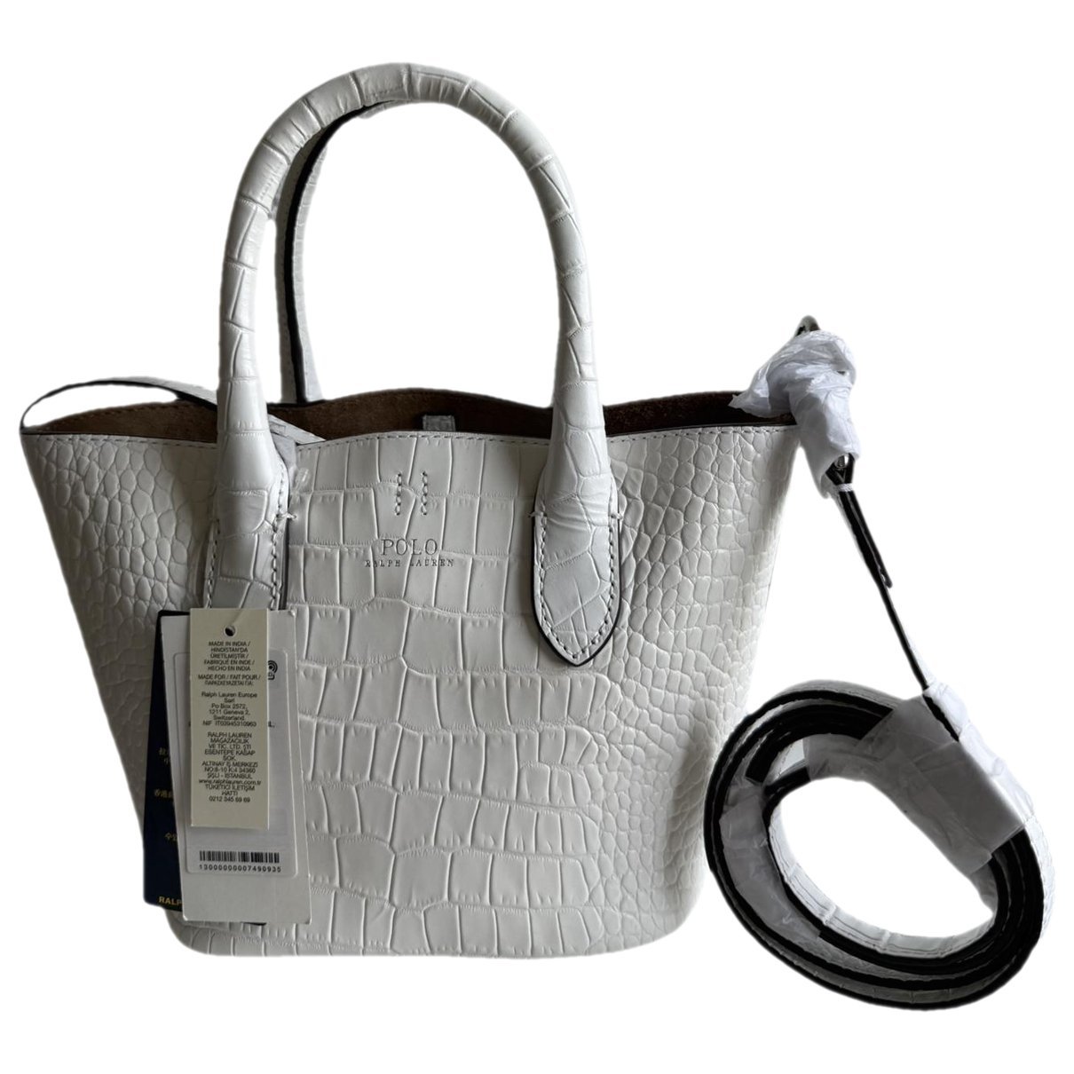 Leather crossbody bag