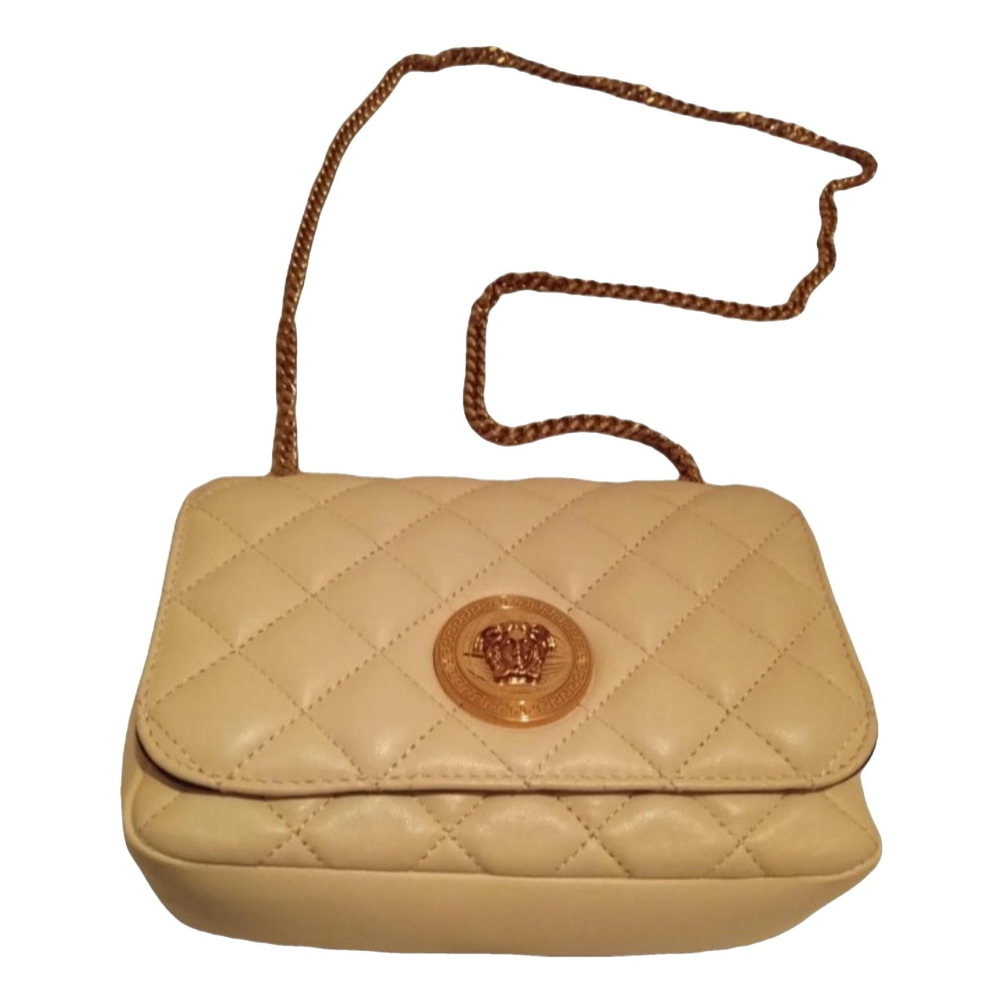 La Medusa leather handbag