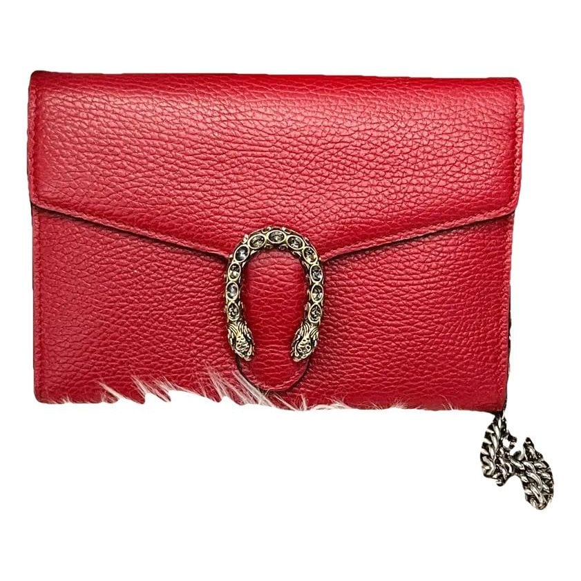 Dionysus Chain Wallet leather crossbody bag