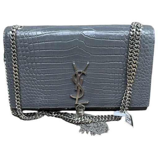 Pompom Kate leather handbag