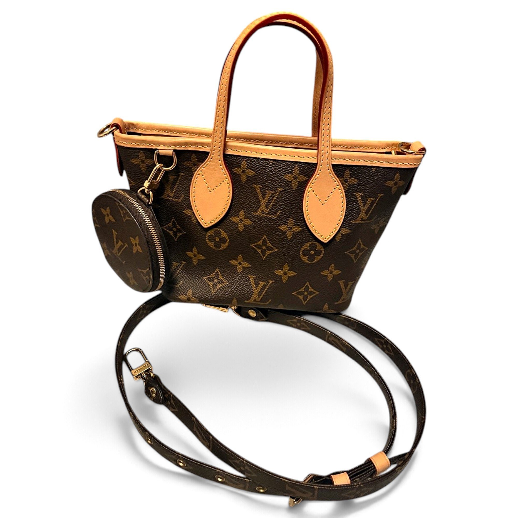 Neverfull leather crossbody bag