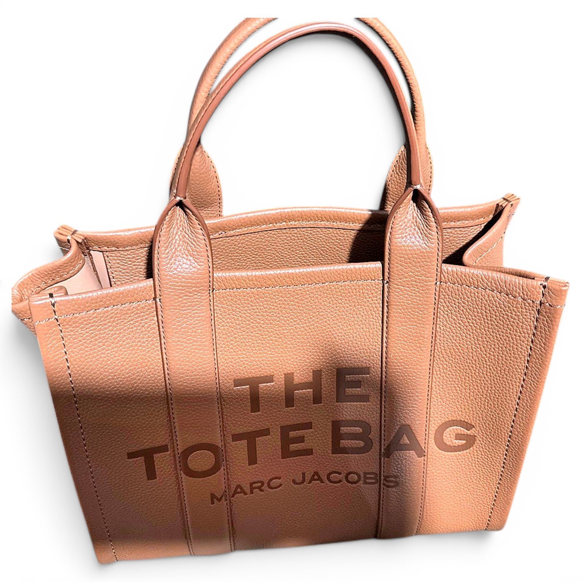 Leather tote
