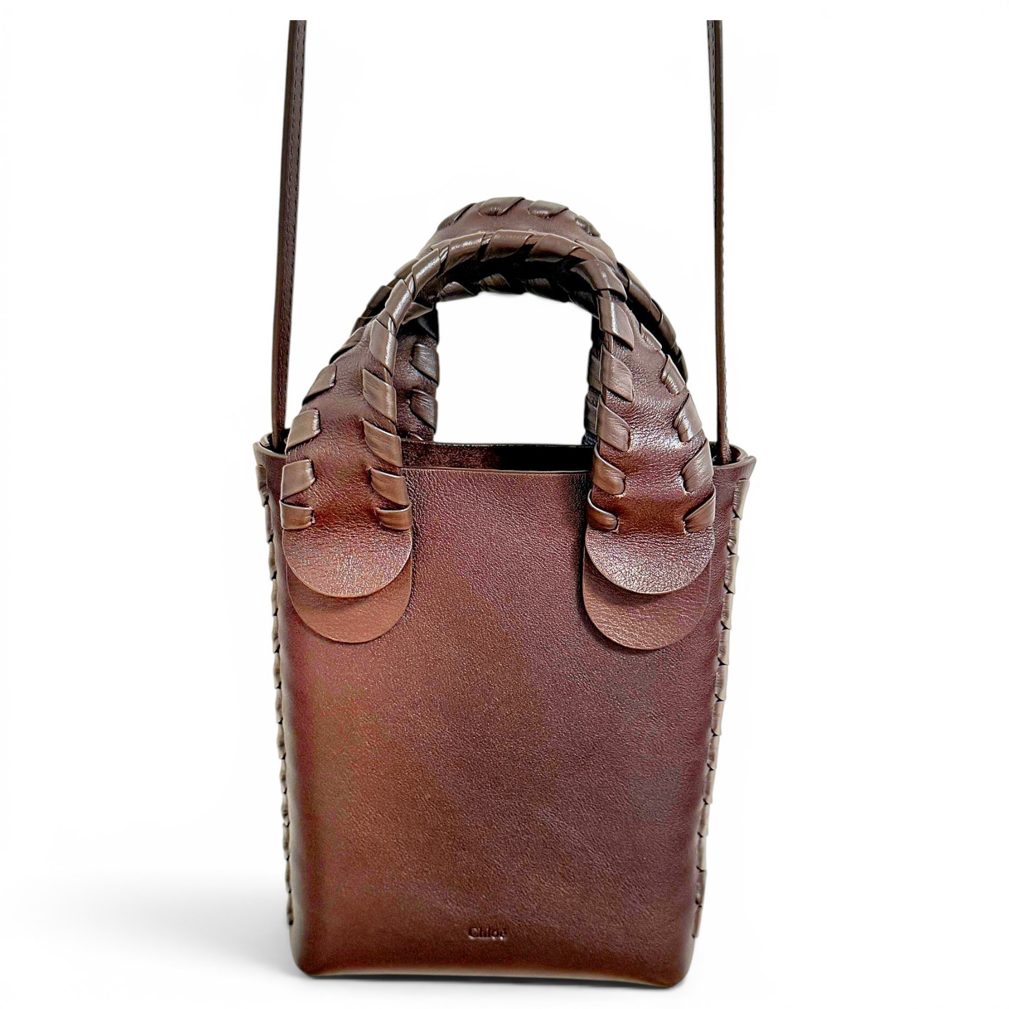 Leather mini bag