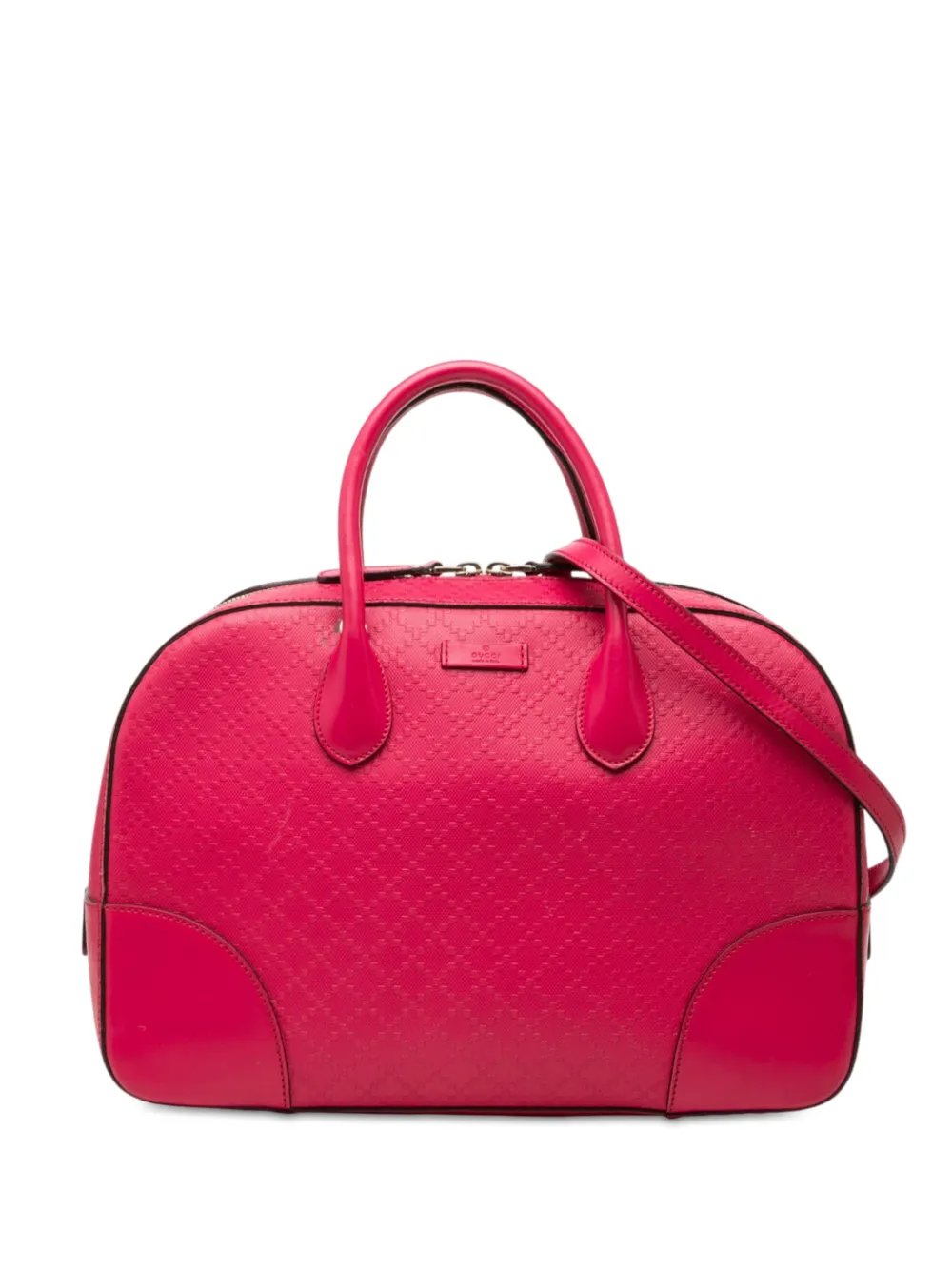 2000-2015 Diamante Bright Leather satchel