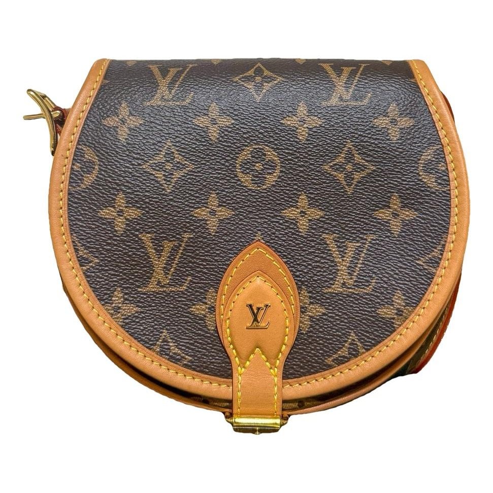 Tambourin patent leather crossbody bag