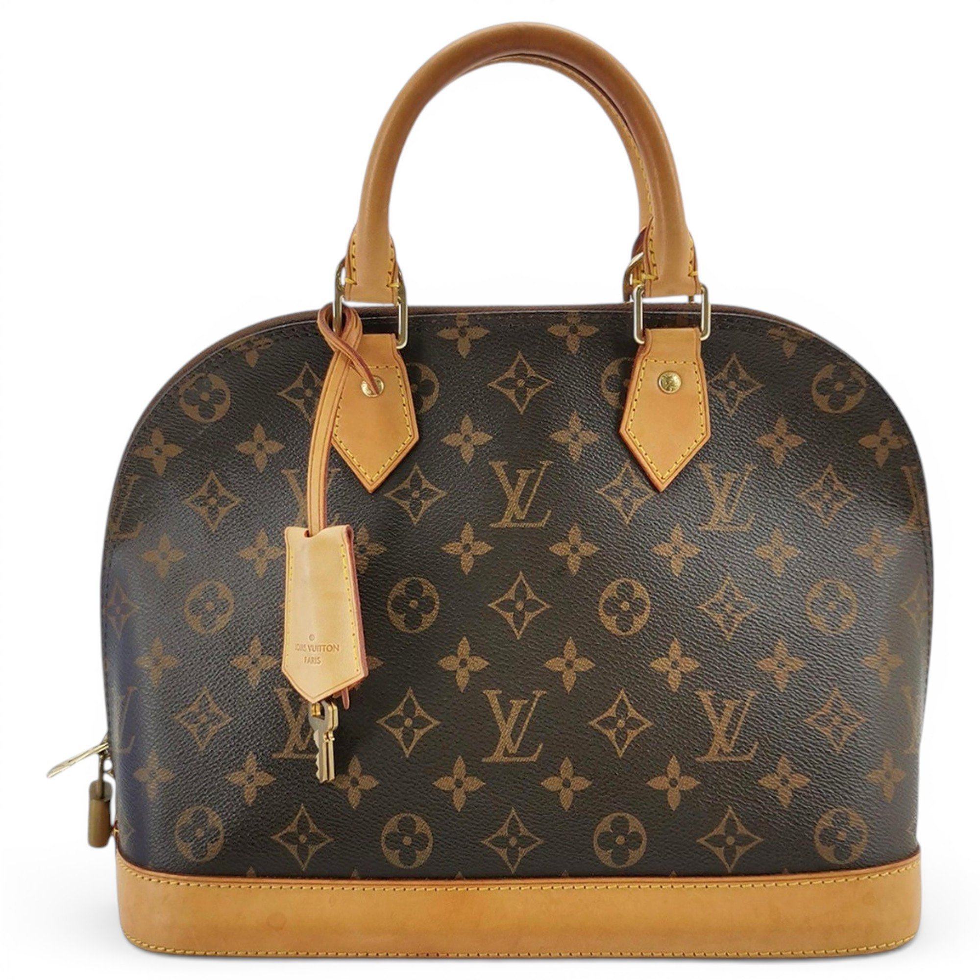 Alma leather handbag
