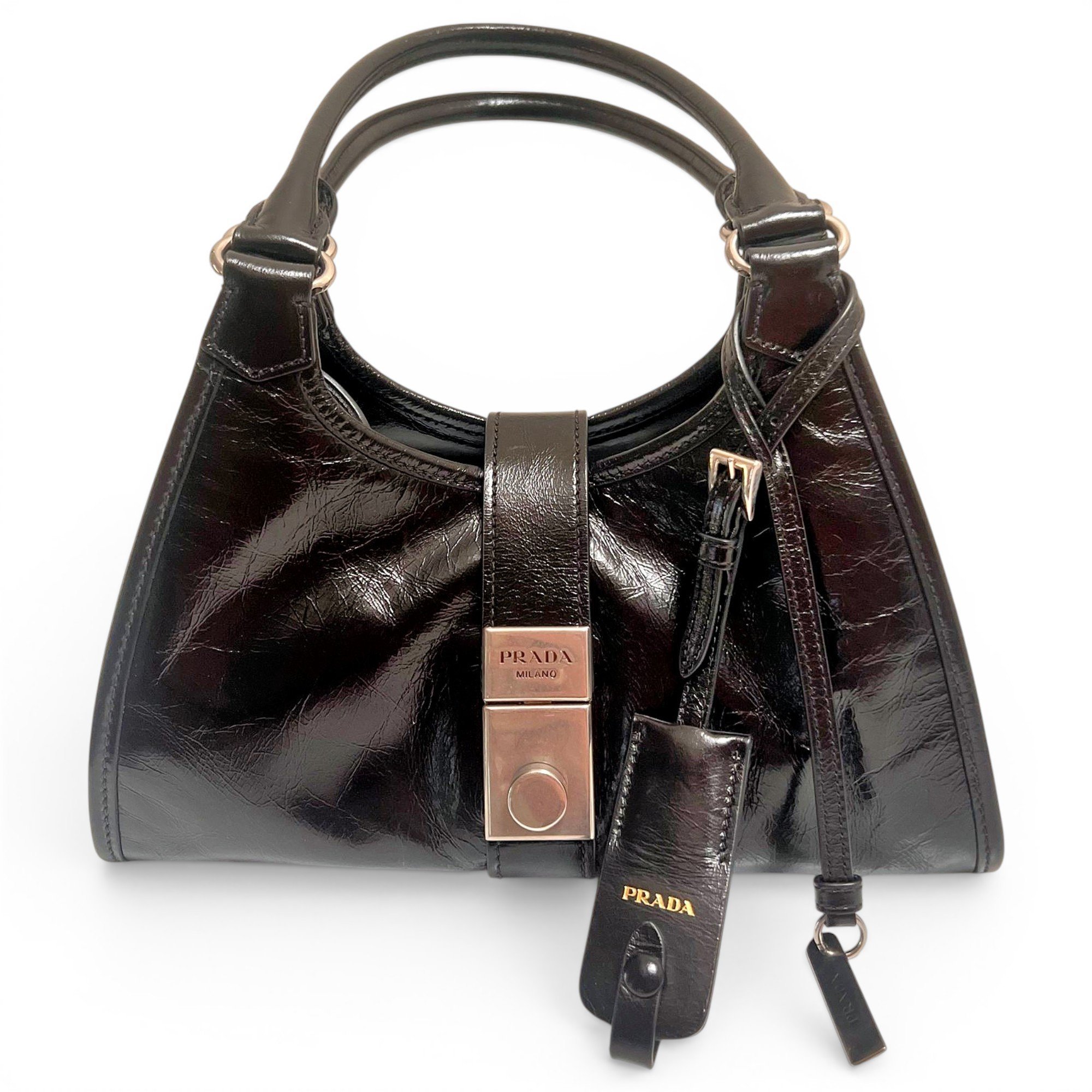 Leather handbag