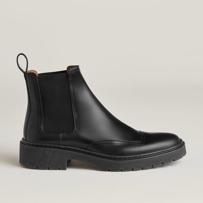 Noir Guard Ankle Boot