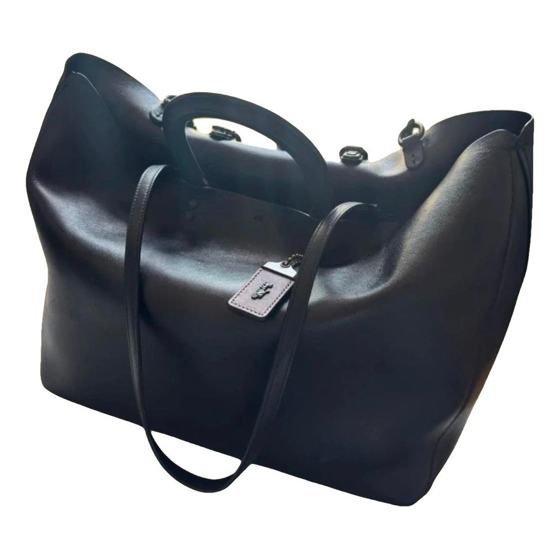 Leather handbag