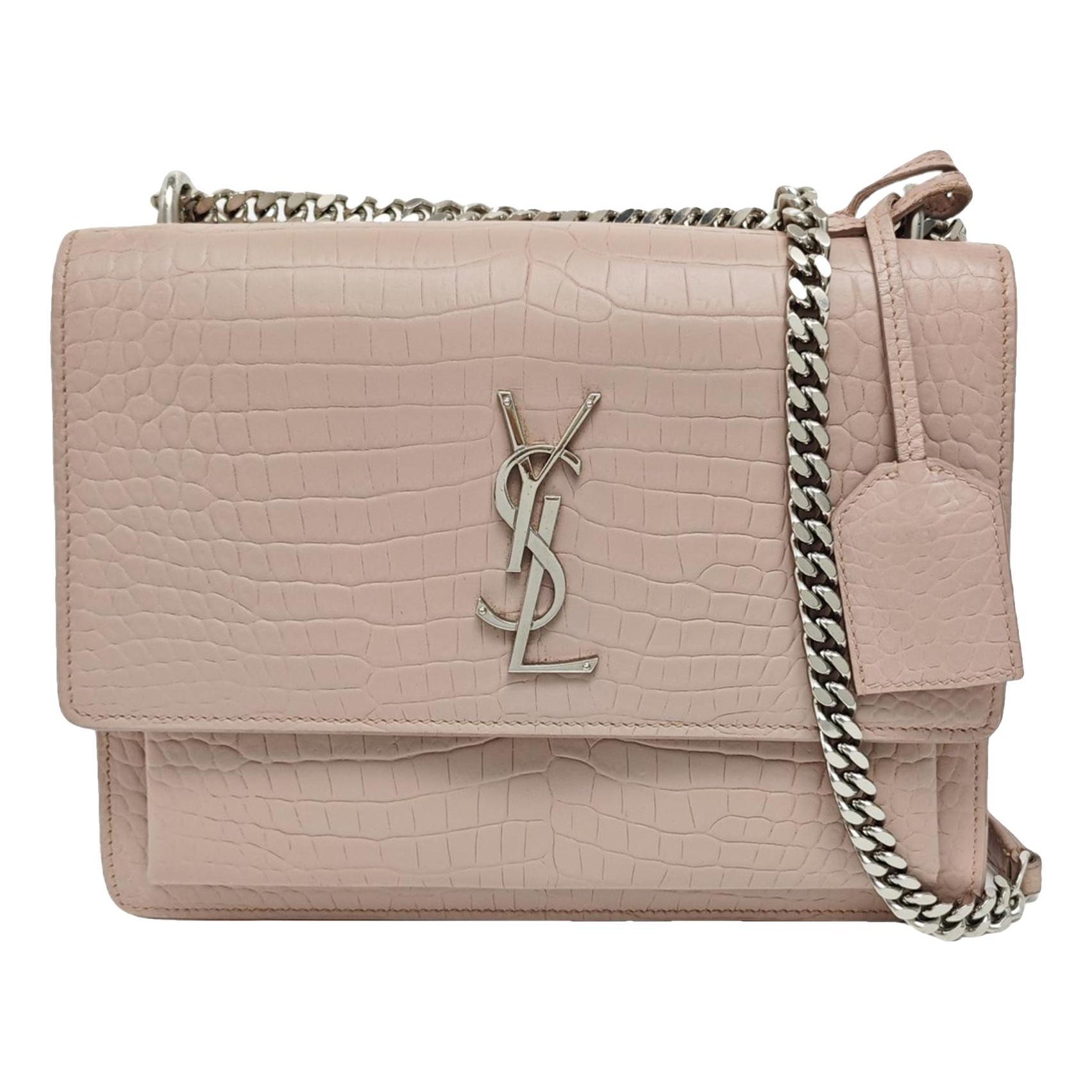 Sunset leather crossbody bag
