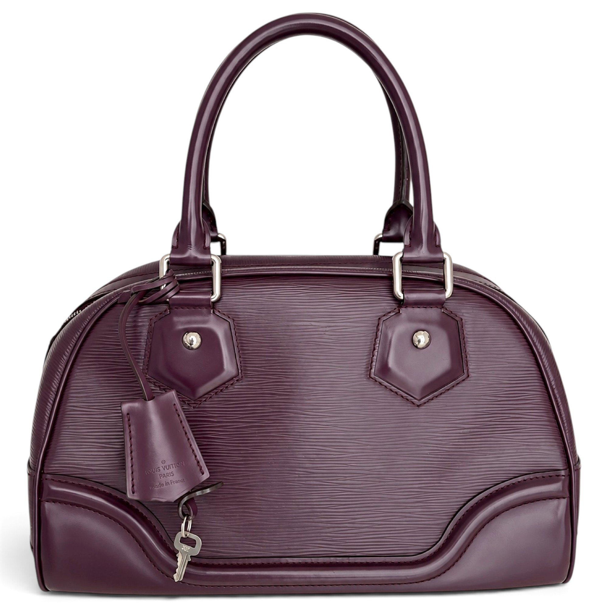 Montaigne leather bowling bag