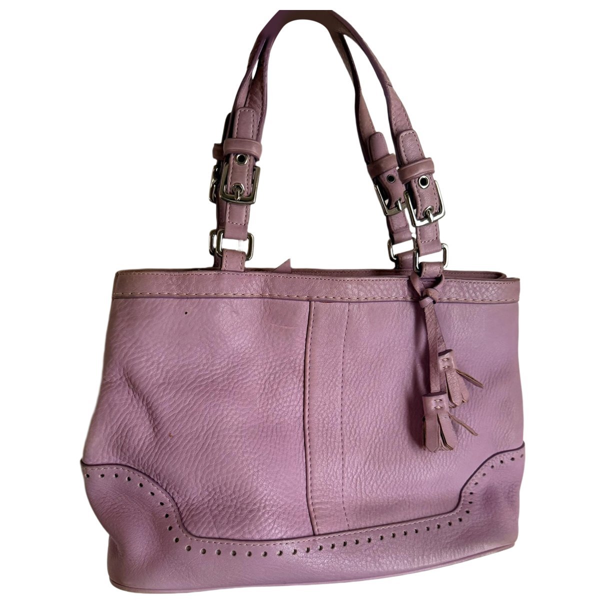 Leather handbag