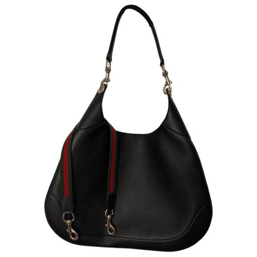 Hobo leather handbag