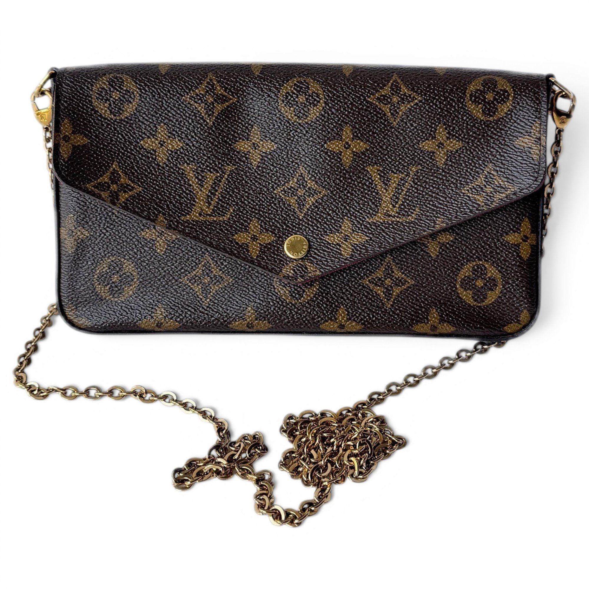 Félicie leather crossbody bag
