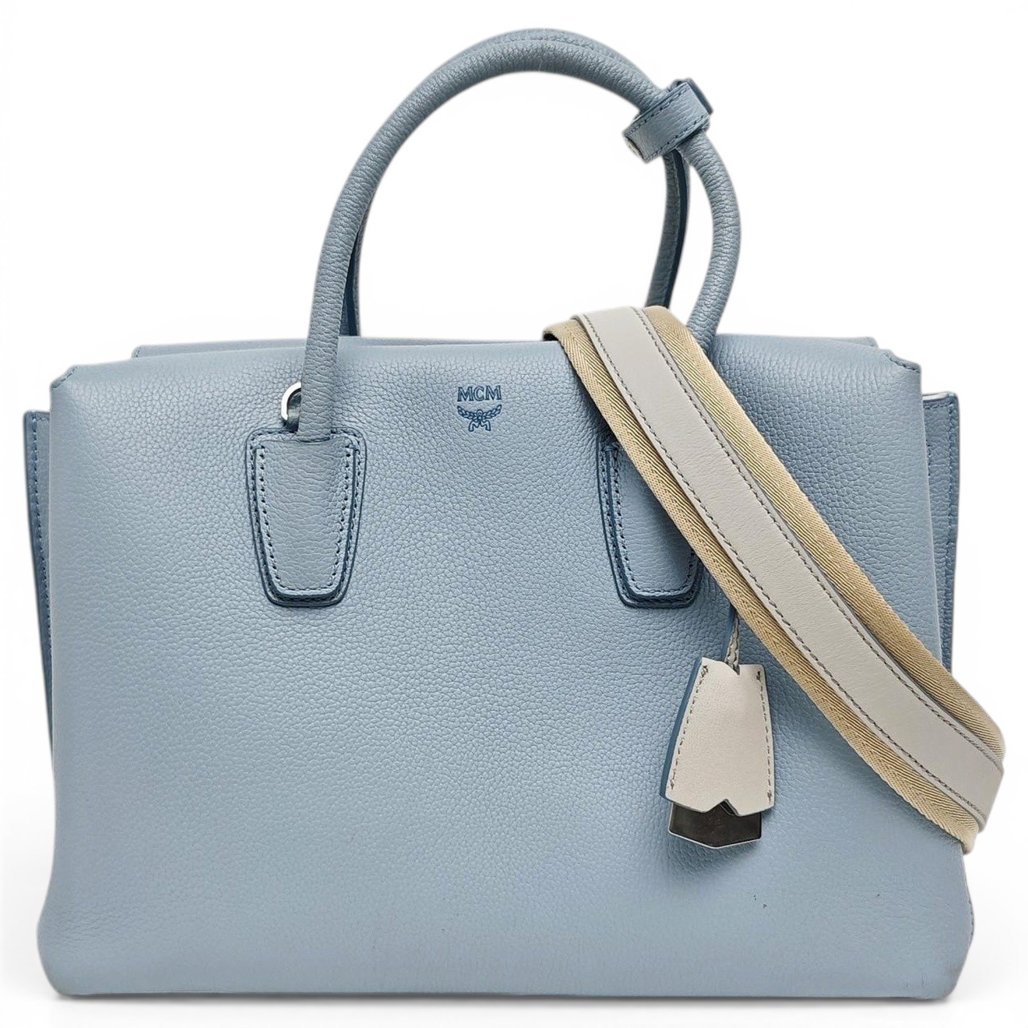 MCM Milla leather handbag